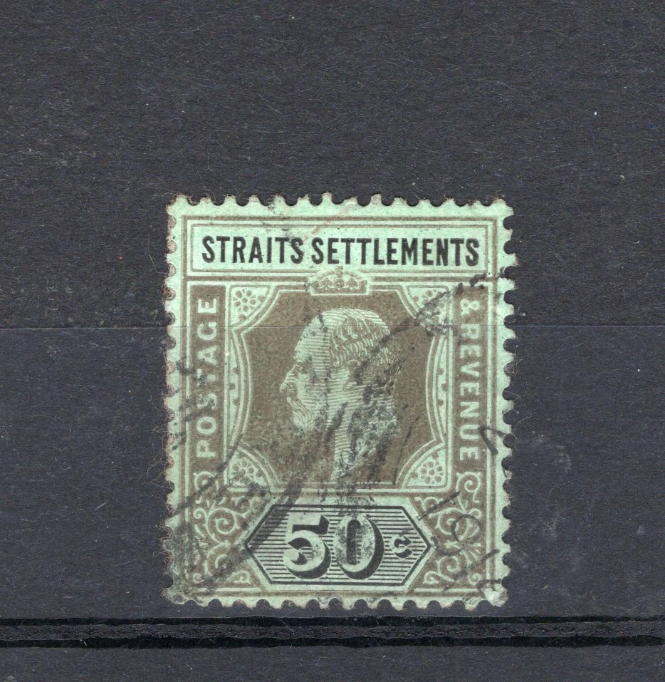 ASENTAMIENTOS DEL ESTRECHO BRITÁNICO, YV # 87, USADO Foto 1 de 1