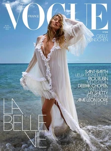 UK Vogue France Magazine French Language Gisele Bundchen, R Rubin June/July 2025 - Picture 1 of 3