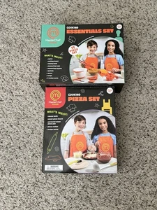 MasterChef Junior Cooking Essential Set And Pizza Set for Ages 6+ Lot Of 2 - Picture 1 of 7