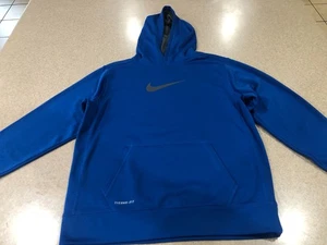 Sudadera con Capucha Nike Therma Pullover Swoosh Entrenamiento CU6238-492 Azul Talla Junior XL - Imagen 1 de 5