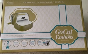 Go Cut And Emboss Embossing And Die Cutting Machine Never Used - Picture 1 of 4