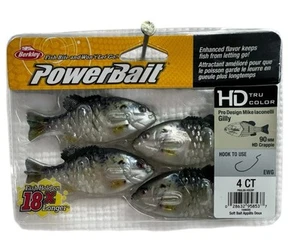 Berkley Powerbait Pro Design Mike Iaconell Gilly ~ 90 mm HD Crappie. - Foto 1 di 2