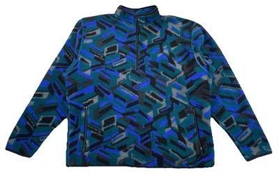 Vintage REI Geometric Thaw Fleece 1/2 Zip Pullover Men’s Large USA - Image 1 of 4