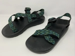 Sandalia deportiva clásica Z1 con correa ajustable Chaco para hombre talla 11 Squall negra verde - Imagen 1 de 9