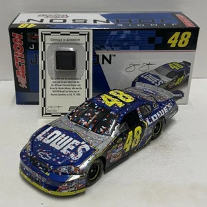 Jimmie Johnson 2006 Daytona 500 Win 1/24 W/ Tire Piece Action NASCAR Diecast - Picture 1 of 12