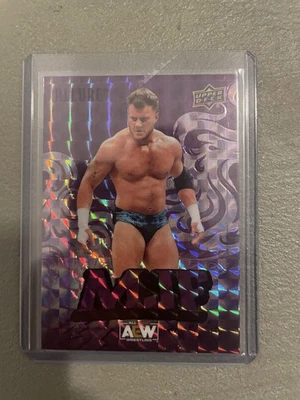 2024 Upper Deck AEW Allure MJF Purple Diamond /10 - Image 1 of 2