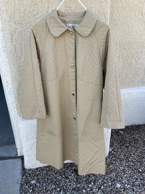 Bonnie Cashin Weatherwear for Russ Taylor Vtg  Coat Camel  Double Lined - Image 1 of 4