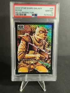2022 Topps Chrome Star Wars Galaxy - Mojo Refractor #47/50 - Bossk #96 PSA 10 ๐ - Picture 1 of 2