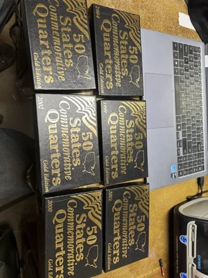 State Quarter Collection Gold Edition (1999, 2000, 2001, 2002, 2004, 2005) - Image 1 of 4