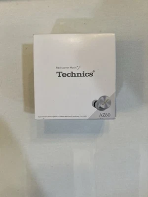 Technics EAH-AZ80E-S Premium Wireless Bluetooth Earbuds (Silver) EAH-AZ80E-S - Image 1 of 4
