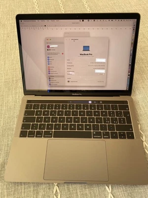 Macbook Pro 13" 2018 8GB 512 SSD batteria NUOVA - Immagine 1 di 4