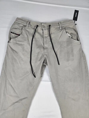 Diesel Krooley-E-NE Jogg Jeans Sweat Jeans  grau Größe 38/32 - Bild 1 von 4