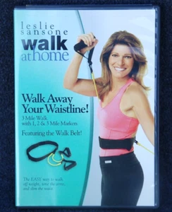Leslie Sansone ~ Walk Away Your Waistline ~ Cintura da passeggio ROTTA ~ DVD sigillato - Foto 1 di 5