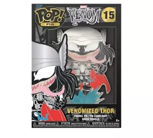 Funko Pop Pin Enamel Pin Marvel Venom Venomized Thor 15 BRAND NEW FACTORY SEALED - Picture 1 of 2