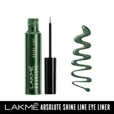 Lakme Absolute Shine Line Eye Liner, Sparkling Olive, 4.5 ml - Image 1 of 4