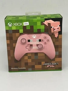 JOYSTICK CONTROLLER MICROSOFT XBOX ONE SERIES S/X ED. LIMITATA MINECRAFT PIG  - Foto 1 di 5