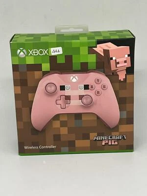 JOYSTICK CONTROLLER MICROSOFT XBOX ONE SERIES S/X ED. LIMITATA MINECRAFT PIG  - Immagine 1 di 4