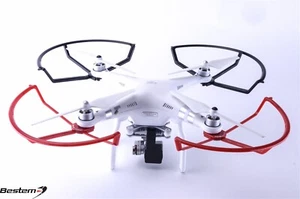 PhantomGuard Tall – New design of Snap-on prop guards for DJI Phantom 1 / 2 / 3  - Picture 1 of 2
