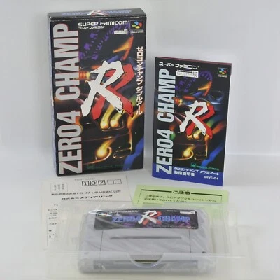 ZERO4 CHAMP RR Zero 4 Super Famicom Nintendo 2163 sf - Image 1 of 4