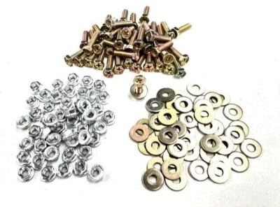 Kit de tuercas arandela de pernos para paneles de carrocería guardabarros Mazda RX2 616 cupé métrico 10 mm Foto 1 de 2