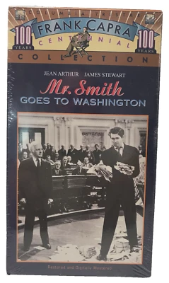 Mr. Smith Goes To Washington, Classic, VHS, 1997, Brand New Factory Sealed Foto 1 de 2