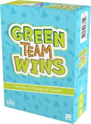 Goliath Green Team Wins Game - Guess The Most Common Answers to Win - 3-6 Player - Image 1 of 4