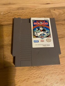 Monopoly ~ Nintendo NES 1991 ~ Board Game Cartridge Only ~ Tested & Working