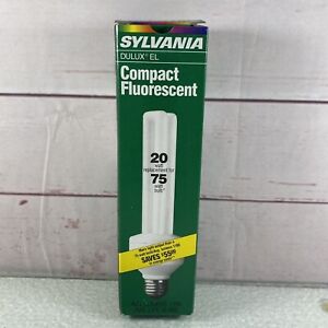 Sylvania Dulux EL 20W CFL Bulb 2700K 82 CRI #29105 CF20EL/827/MED