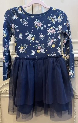 Carter’s Unicorn Floral Tulle Dress Size: 5 - Image 1 of 3