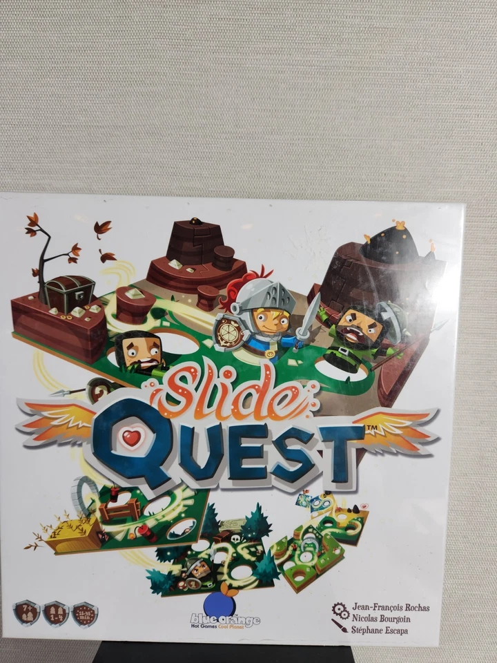 Blue Orange Slide Quest Knight Adventure 3D Board Game 2019 New Sealed - Image 1 of 4
