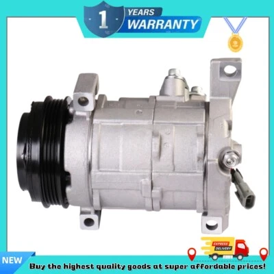 New A/C Compressor for GMC YUKON 2001 2002 2003-2007 2008 2009 6.0L 5.3L 4.8L - Image 1 of 4