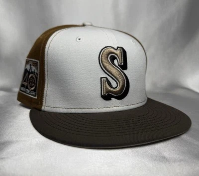 Lids HD x MLB Exclusive New Era 59FIFTY Seattle Mariners Fitted 7 3/8 - Image 1 of 4