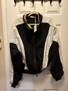 MNML Men’s Moto Racing Black & White Jacket Size Small BNWT - Picture 1 of 10