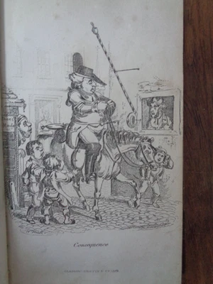 1830 THE BEAUTIES OF WASHINGTON IRVING 6 ETCHINGS BY WILLIAM HEATH HUMOUR ^ - image 1 of 4