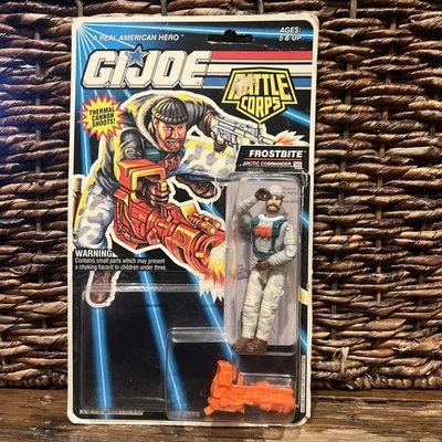 GI Joe Frostbite Battle Corps 1992 Cobra Hasbro 20 Hasbro Paquete DMG Faltan piezas Foto 1 de 4