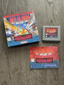 Red Alarm Nintendo Virtual Boy 1995 CIB Complete Box Manual Tested!
