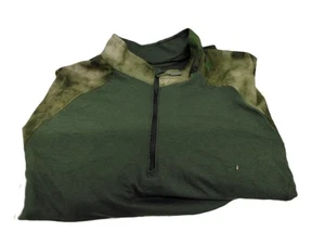 Tru-Spec ATAC FLG 1/4 Zip Combat Shirt NYCO R/S Tactical Shirt - Picture 1 of 6
