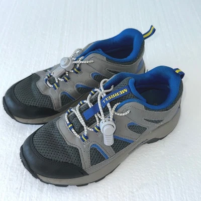 Sapatos de caminhada Merrell Moab FST baixo A/C cinza azul tamanho 4 feminino, infantil tamanho 2.5 - Imagem 1 de 4