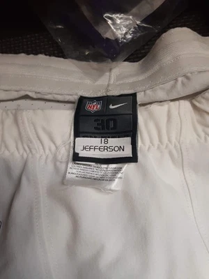 Pantalones Justin Jefferson Game Worn Foto 1 de 4
