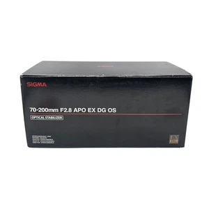 Sigma 70-200mm f/2.8 APO DG EX OS Lens for Nikon W/Box & Soft Carty Case - Picture 1 of 24