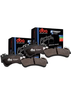 DBA Front & Rear Street Series Brake Pads fits Volkswagen Bora 2.3 1J2 V5 - image 1 of 4
