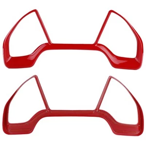 Dashboard Decorative Frame Dial Rings Trim For 10th 2016~2018 (Red) HEN - Picture 1 of 11