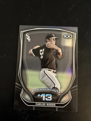2015 Bowman Scouts' Top 100 #BTP-13 Carlos Rodon White Sox - Image 1 of 2