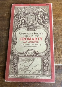 Vintage Ordnance Survey Map of Cromarty & District - Picture 1 of 8