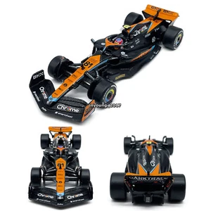 1/43 F1 McLaren MCL60 2023 Model Car Diecast Toy Vehicle Oscar Piastri #81 - Picture 1 of 10