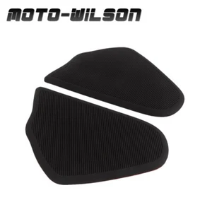 2PCS For BMW K100 Motorcycle Tank Rubber Pad Sticker Protect Knee Grip Decal - Picture 1 of 12