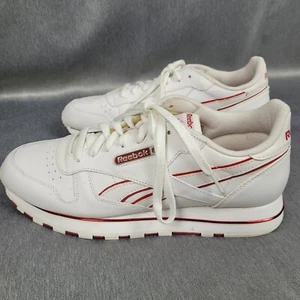 Reebok Classics Limited Edition White Trainers Womens 10 England World Cup Shoes - Picture 1 of 13