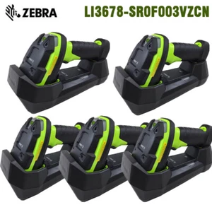 Zebra LI3678-SR0F003VZCN 1D WLAN USB-Anschluss Ultra-Robust Barcode Scanner Kit - Bild 1 von 5