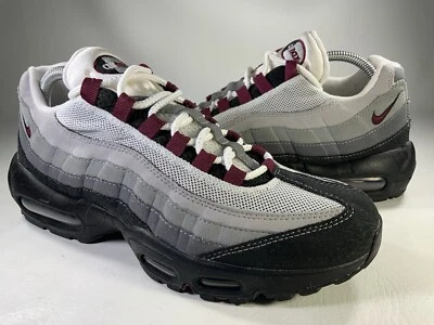 Nike Air Max 95 Dark Beetroot Grey Black White Mens Size 8.5 Rare DQ9001-001 - Image 1 of 4