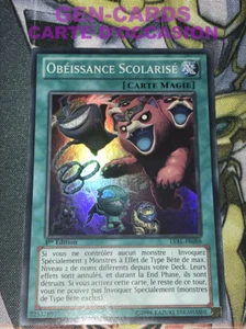 GEBRAUCHT Yu Gi Oh Karte SCHULGEHORSAM LVAL-FR088 1.Auflage - Bild 1 von 1